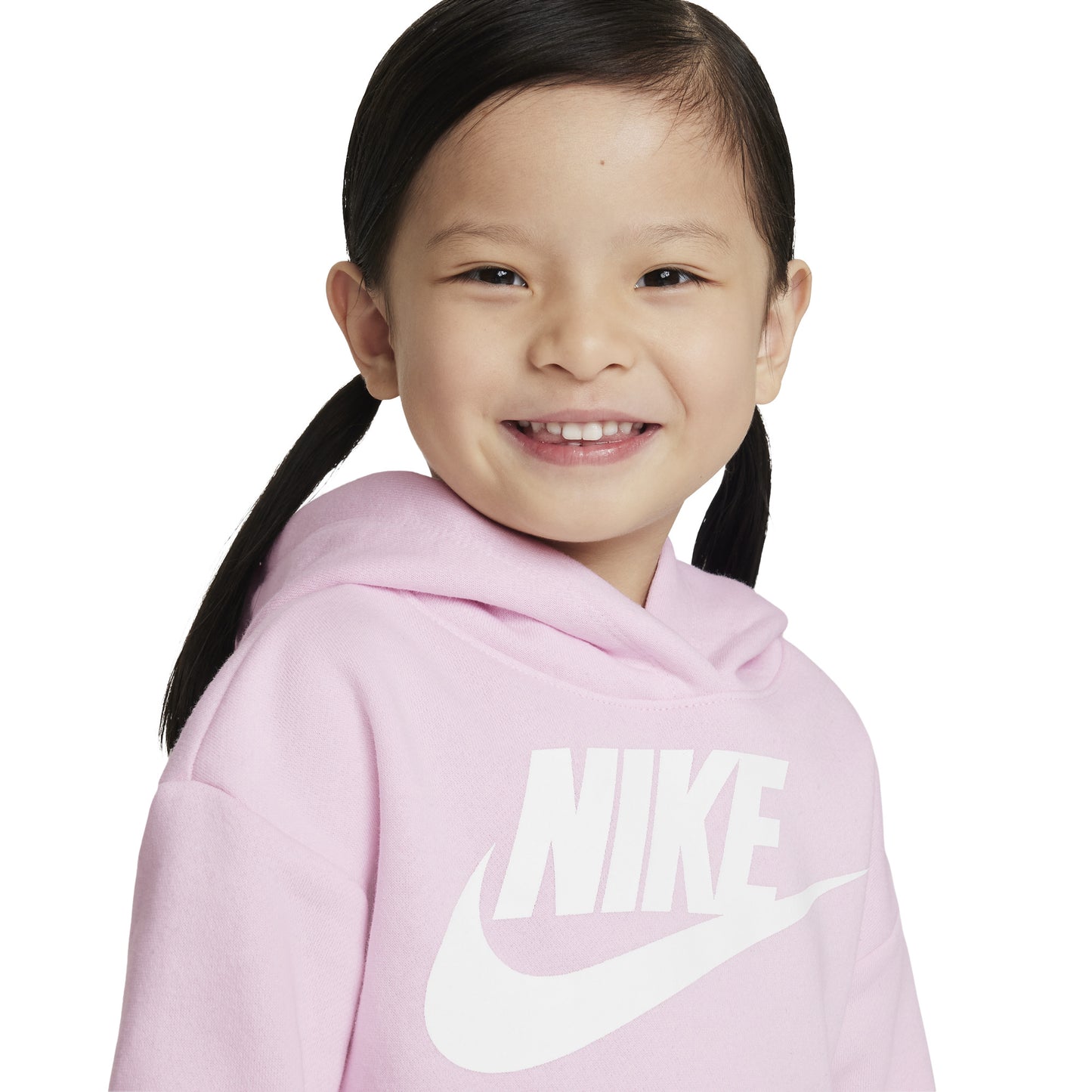 Nike Club barna hettupeysa