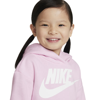 Nike Club barna hettupeysa