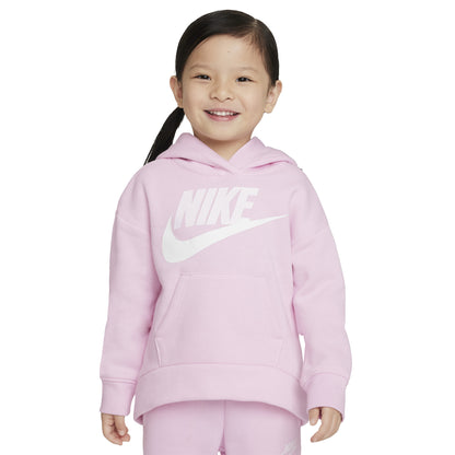 Nike Club barna hettupeysa