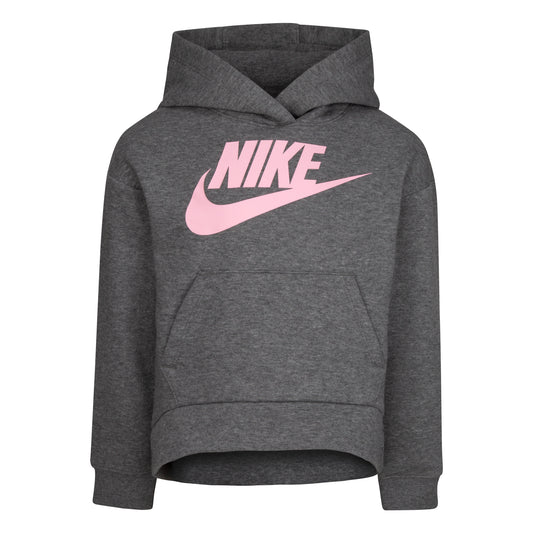 Nike Club barna hettupeysa