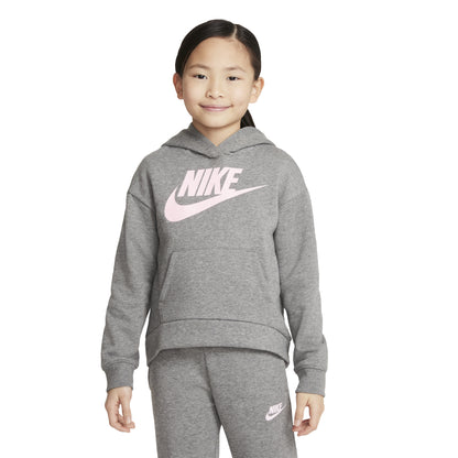 Nike Club barna hettupeysa