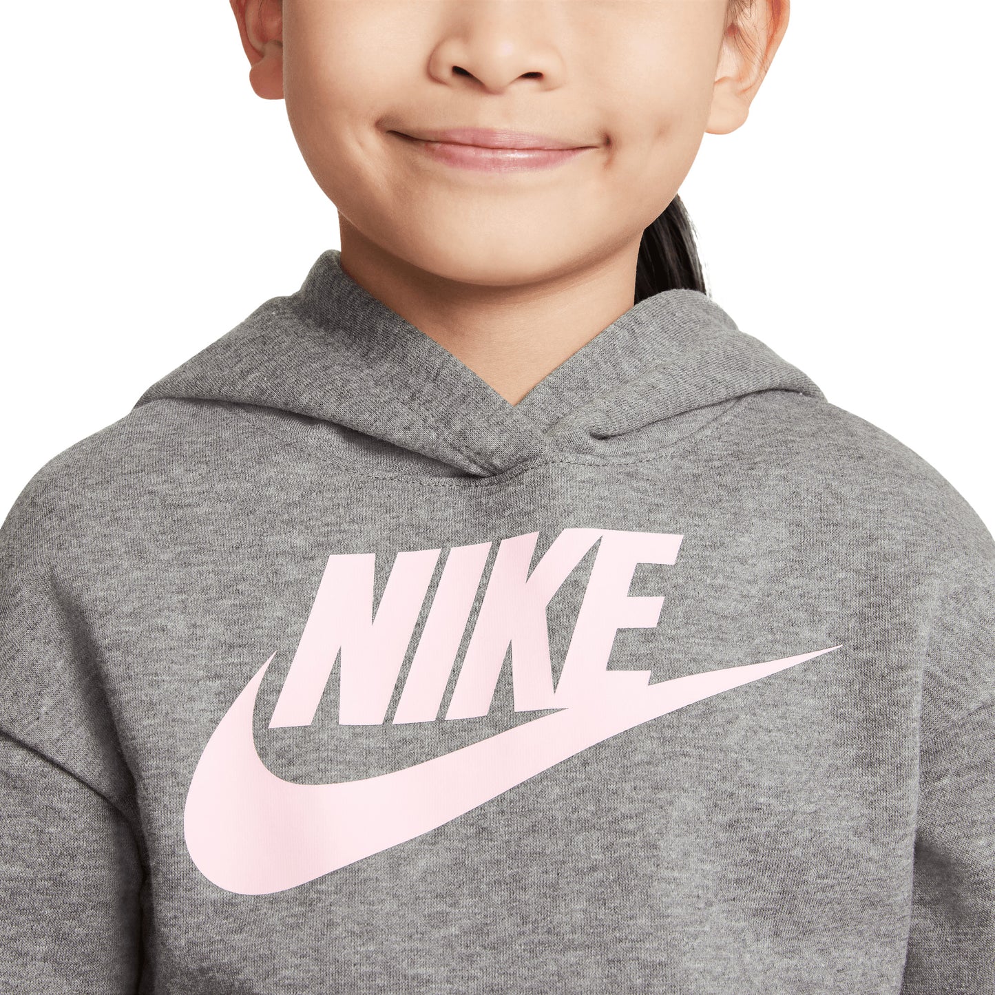 Nike Club barna hettupeysa