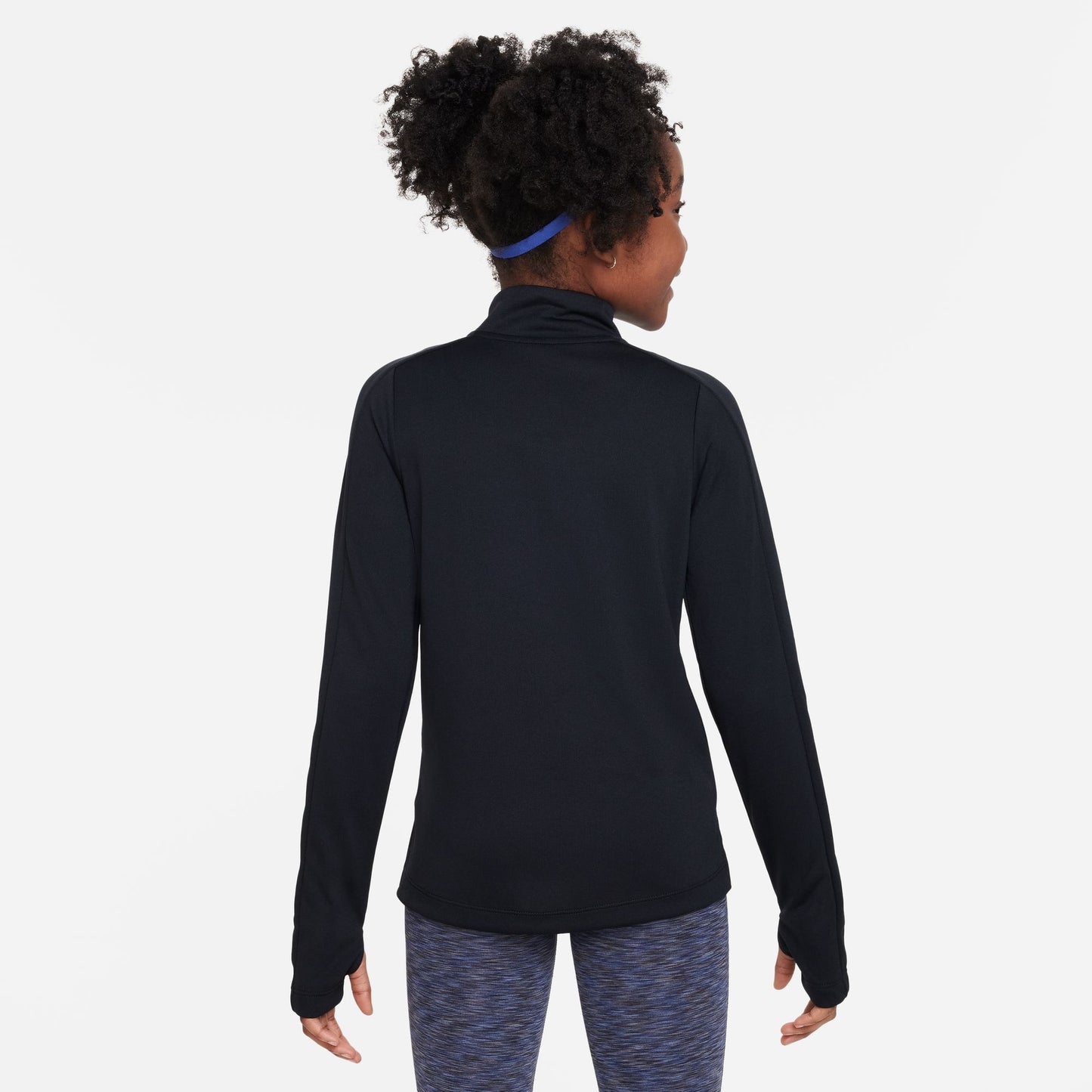 Nike DRI-FIT zip neck langermabolur