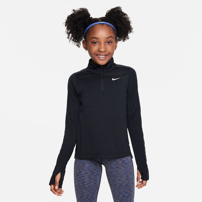 Nike DRI-FIT zip neck langermabolur