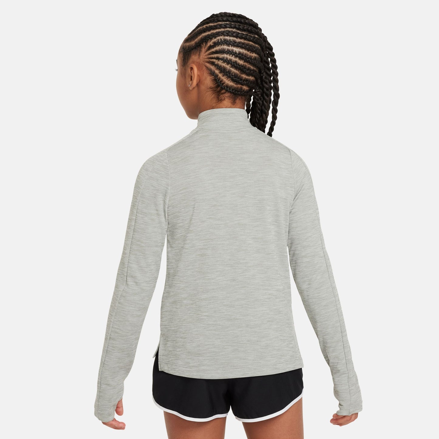 Nike DRI-FIT zip neck langermabolur
