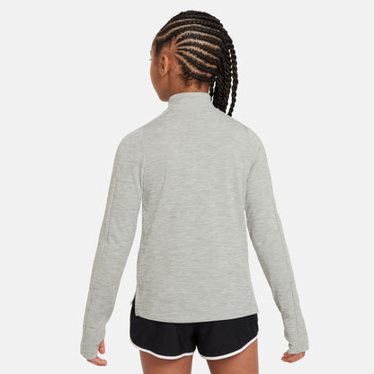 Nike DRI-FIT zip neck langermabolur