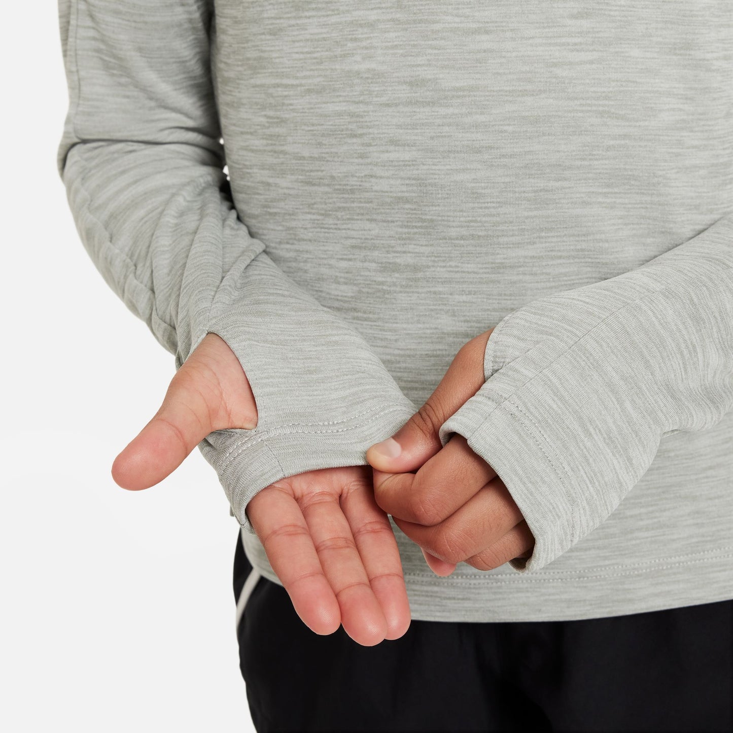 Nike DRI-FIT zip neck langermabolur