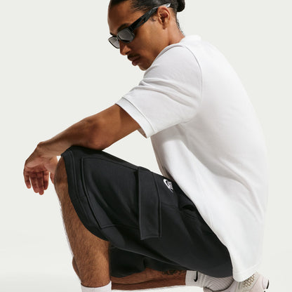 Nike Club Fleece Cargo stuttbuxur