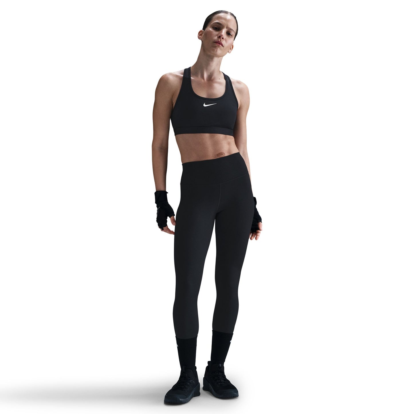 Nike One High-Waisted æfingabuxur