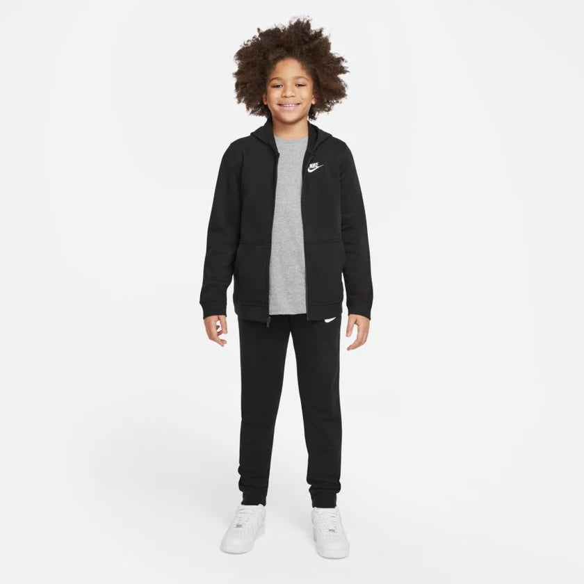 Nike Club rennd hettupeysa