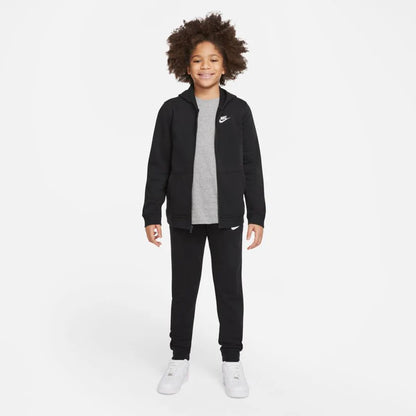 Nike Club rennd hettupeysa